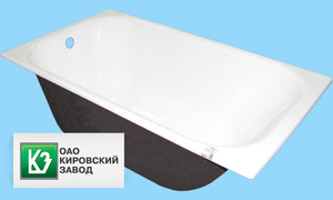 Кировский завод производит современные ванны