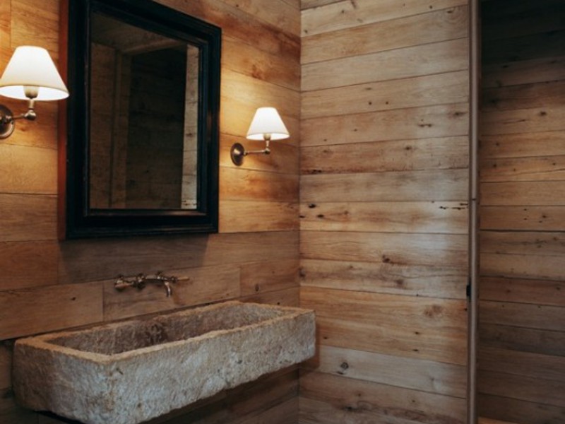 Как сделать красивую ванную комнату в загородном доме