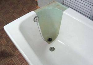 Использование жидкого акрила для реставрации ванн